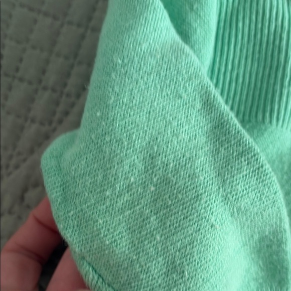 Catimini Green Green and Ecru Cardigan Set size 9 months - Picture 2 of 9